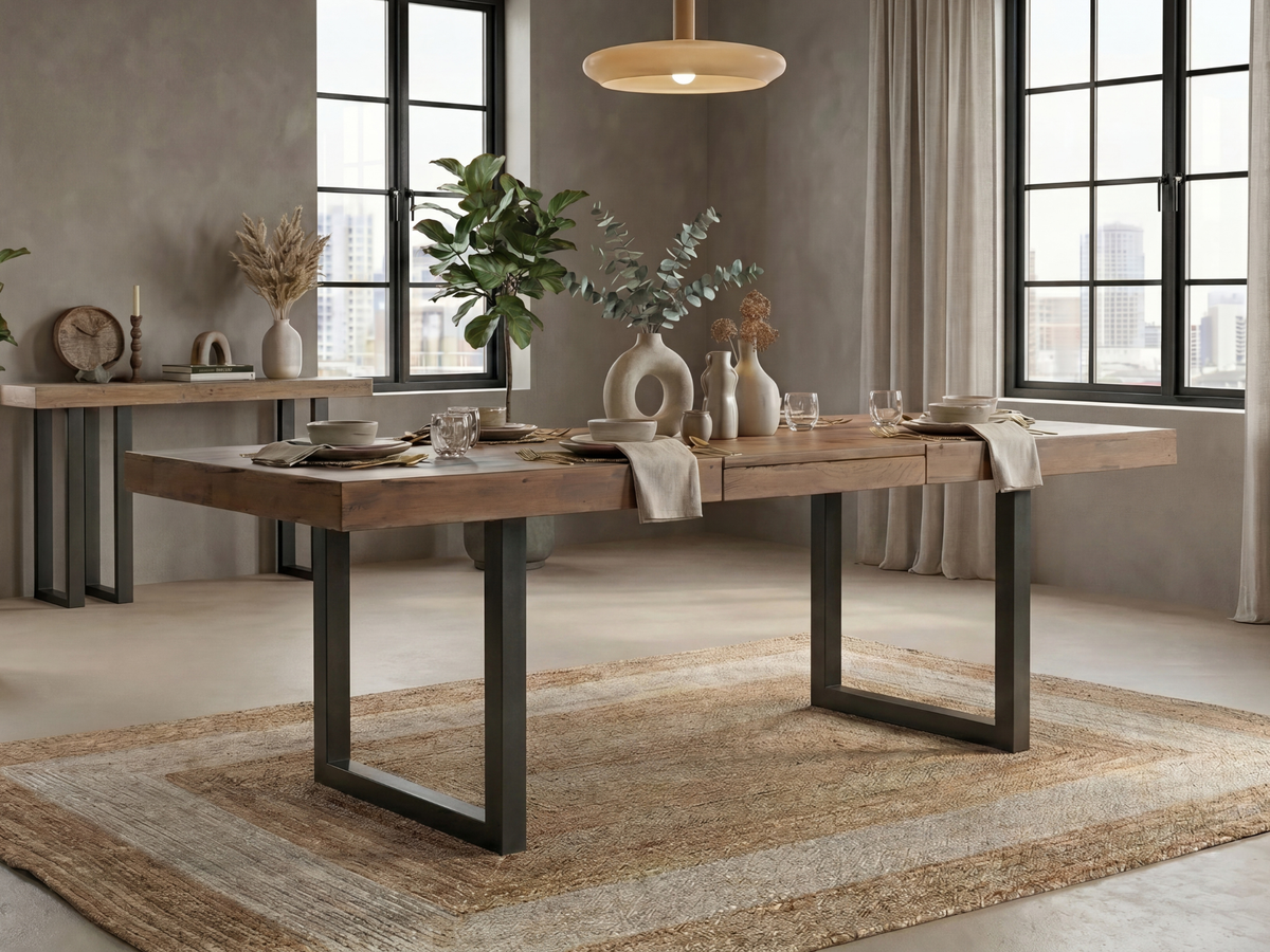 7 practical tips for making the most of an extendable dining table