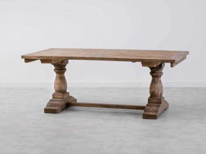 London Farmhouse Extendable Dining Table