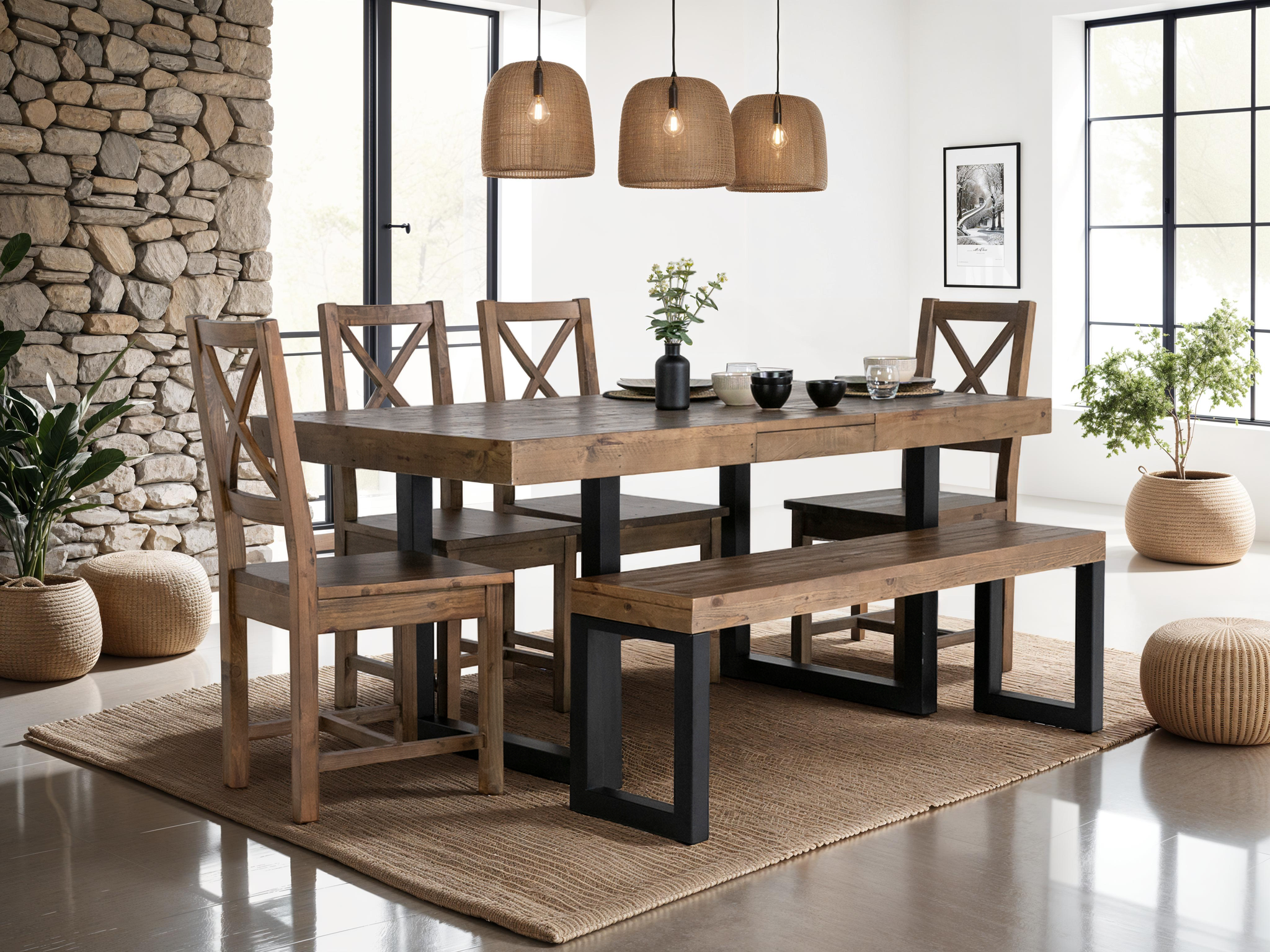 Brooklyn Extendable Dining Table (140cm 180cm)