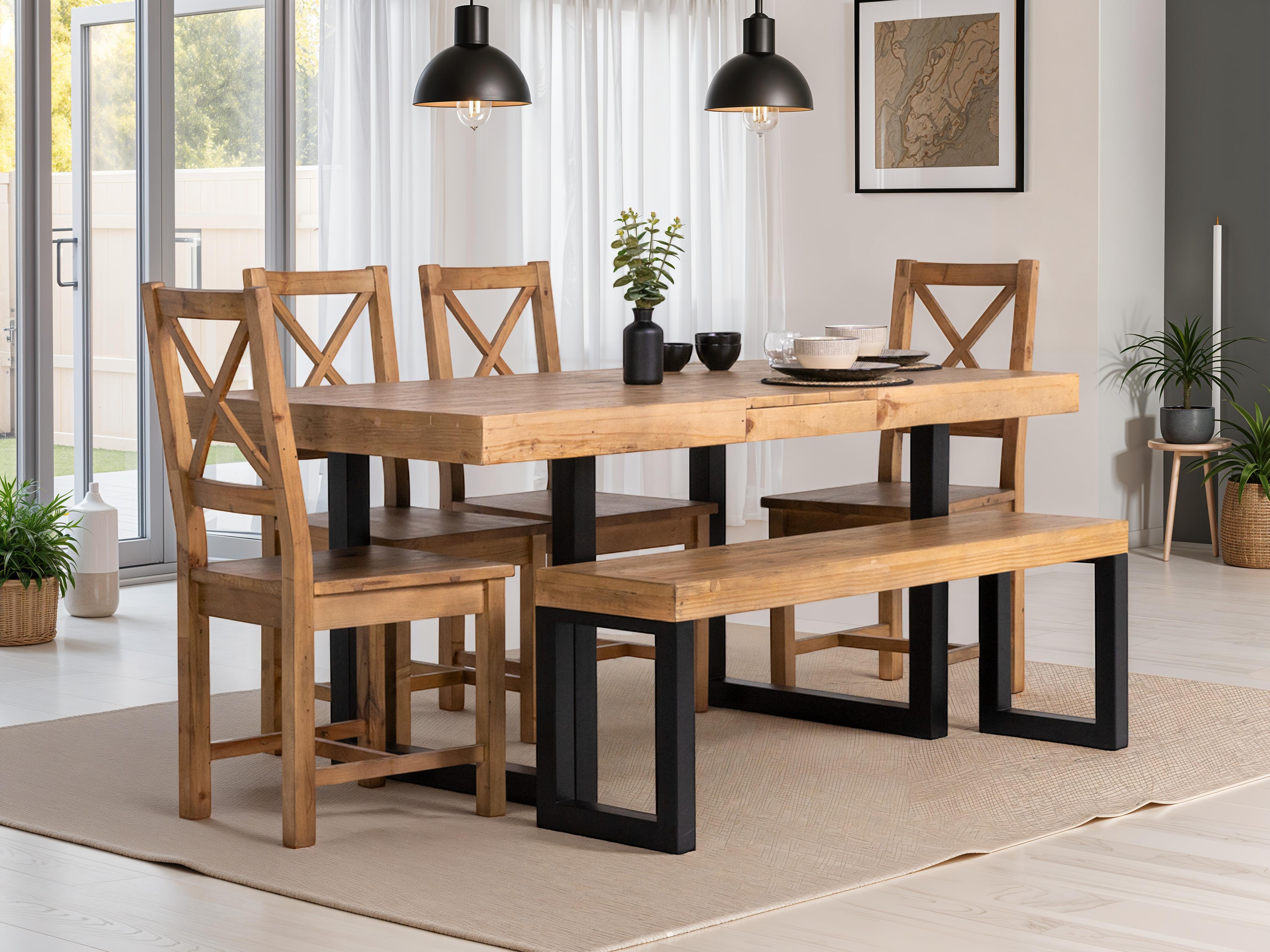 Brooklyn Light Extendable Dining Table (140cm - 180cm)