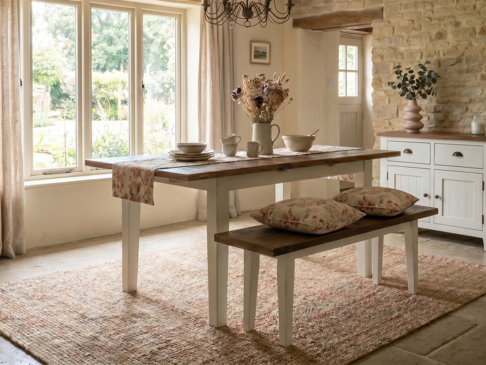 Devon Extendable Dining Table (140cm - 180cm)