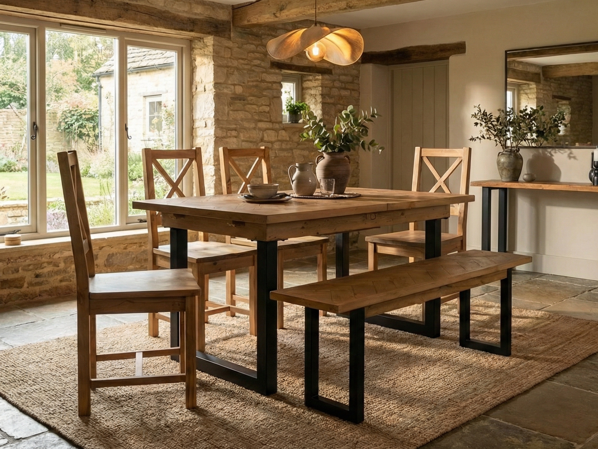 Tulsa Extendable Dining Table (140cm - 180cm)