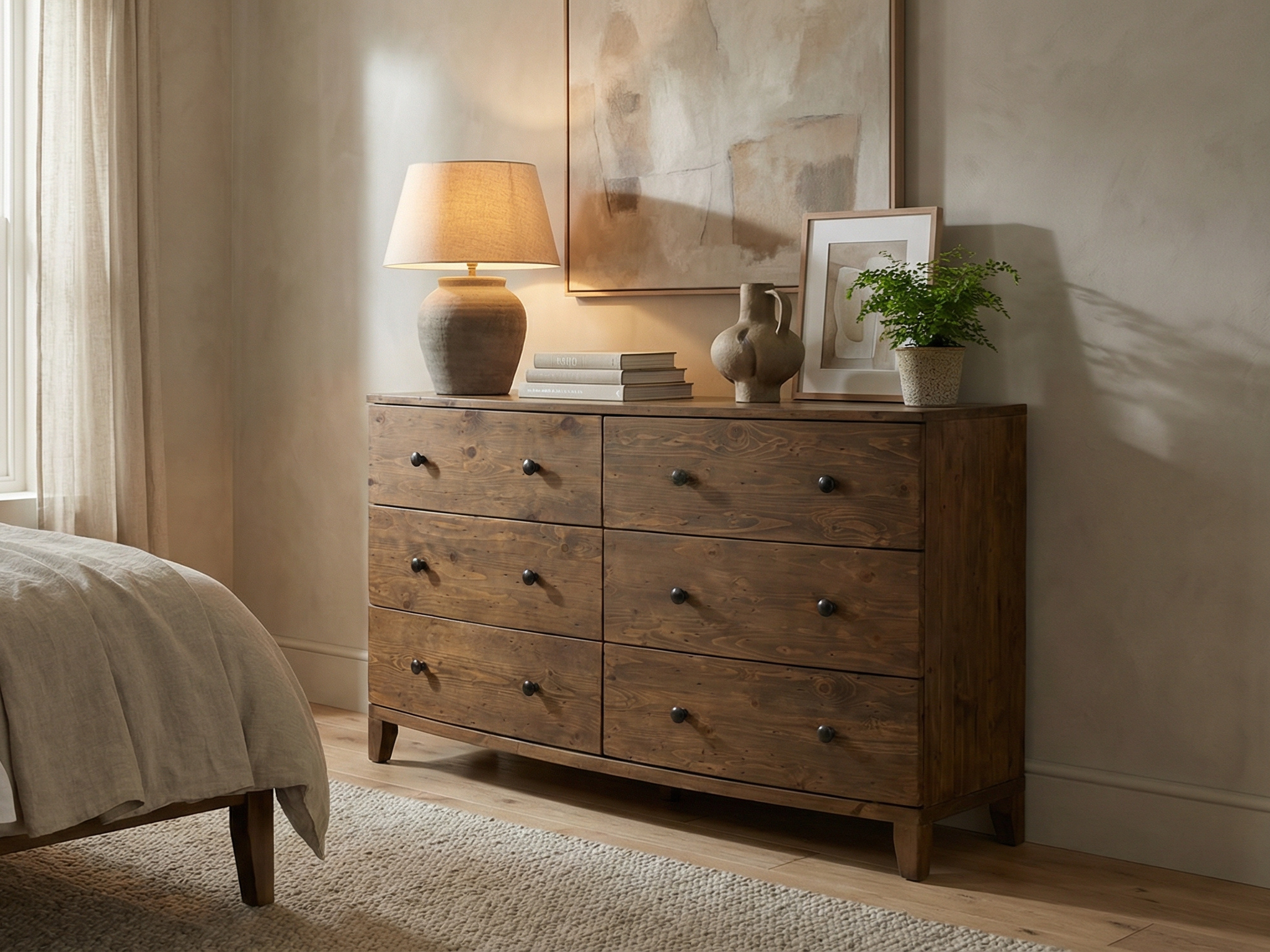 Hawaii 6 Drawer Wide Chest