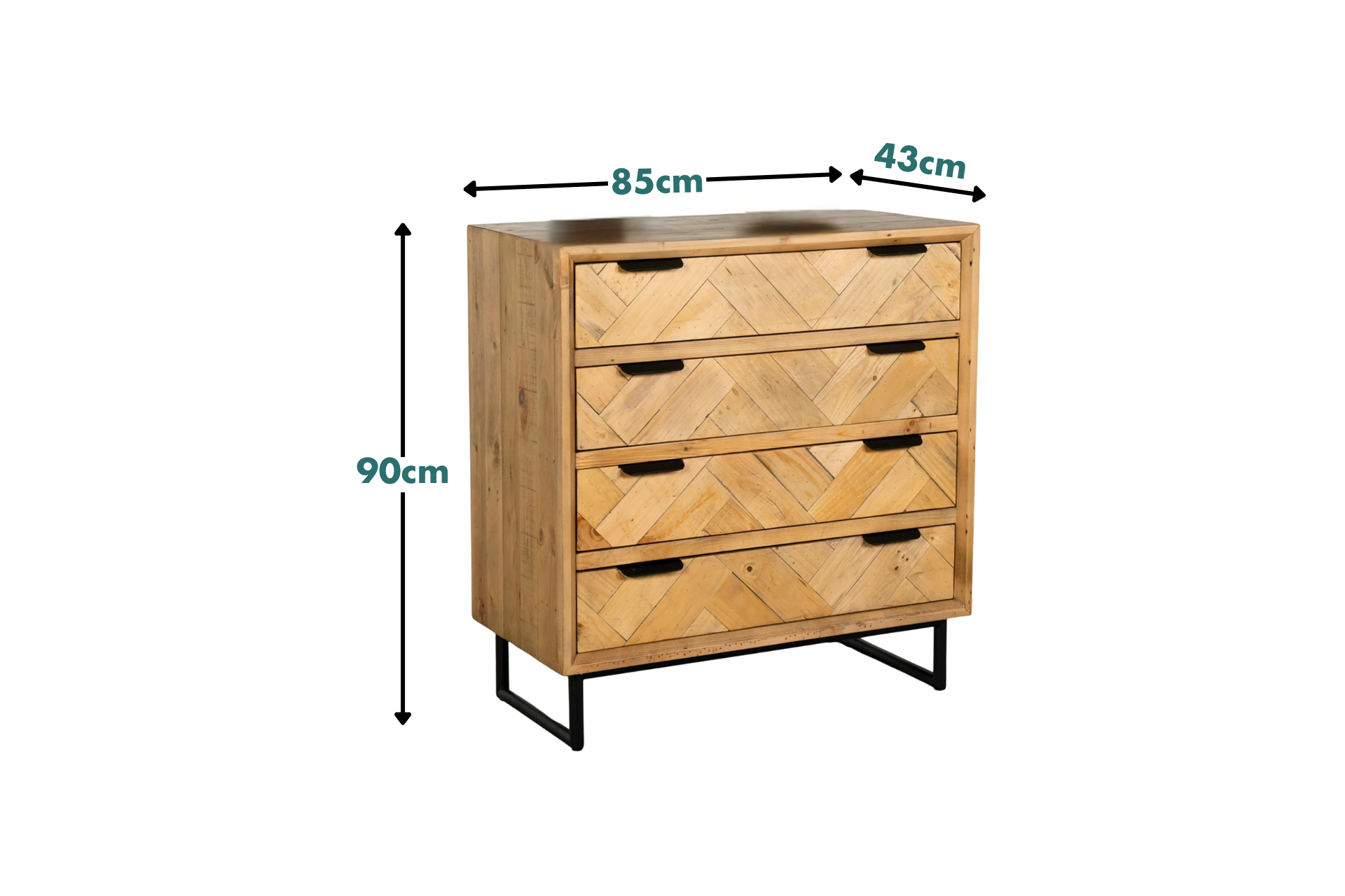 Sydney 4 Drawer Chest