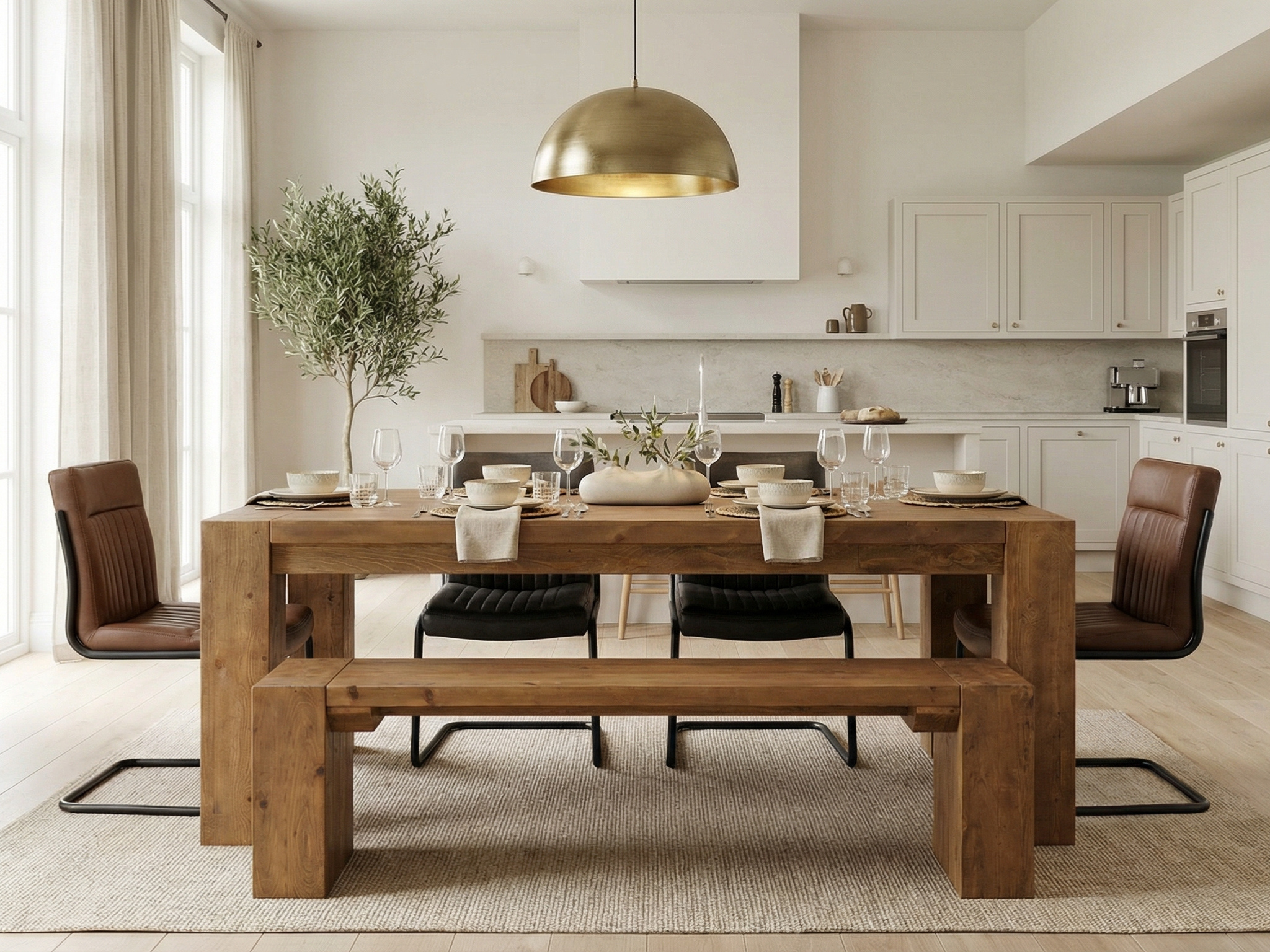 Colorado Fixed Top Dining Table