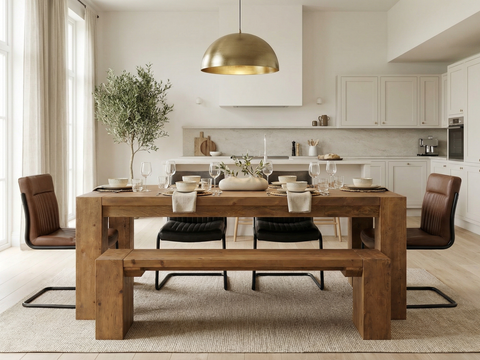 Colorado Fixed Top Dining Table