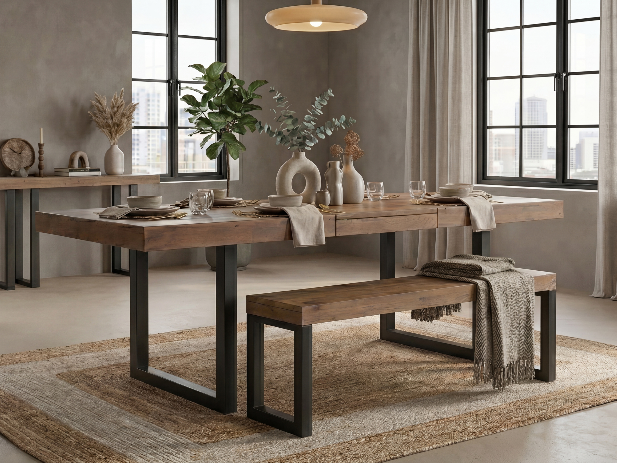Brooklyn Extendable Dining Table (180cm - 240cm)