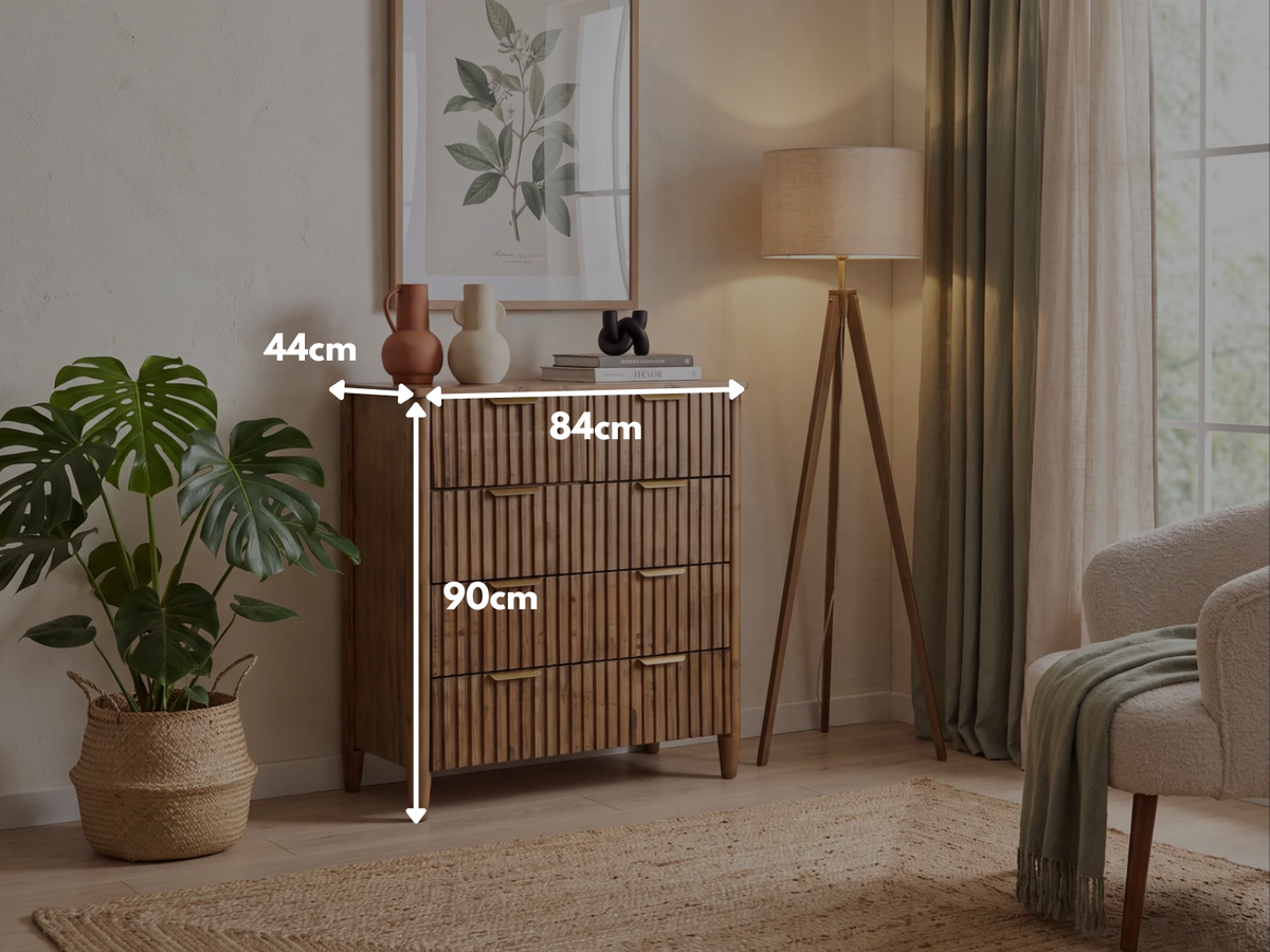 Cairo 5 Drawer Wide Chest