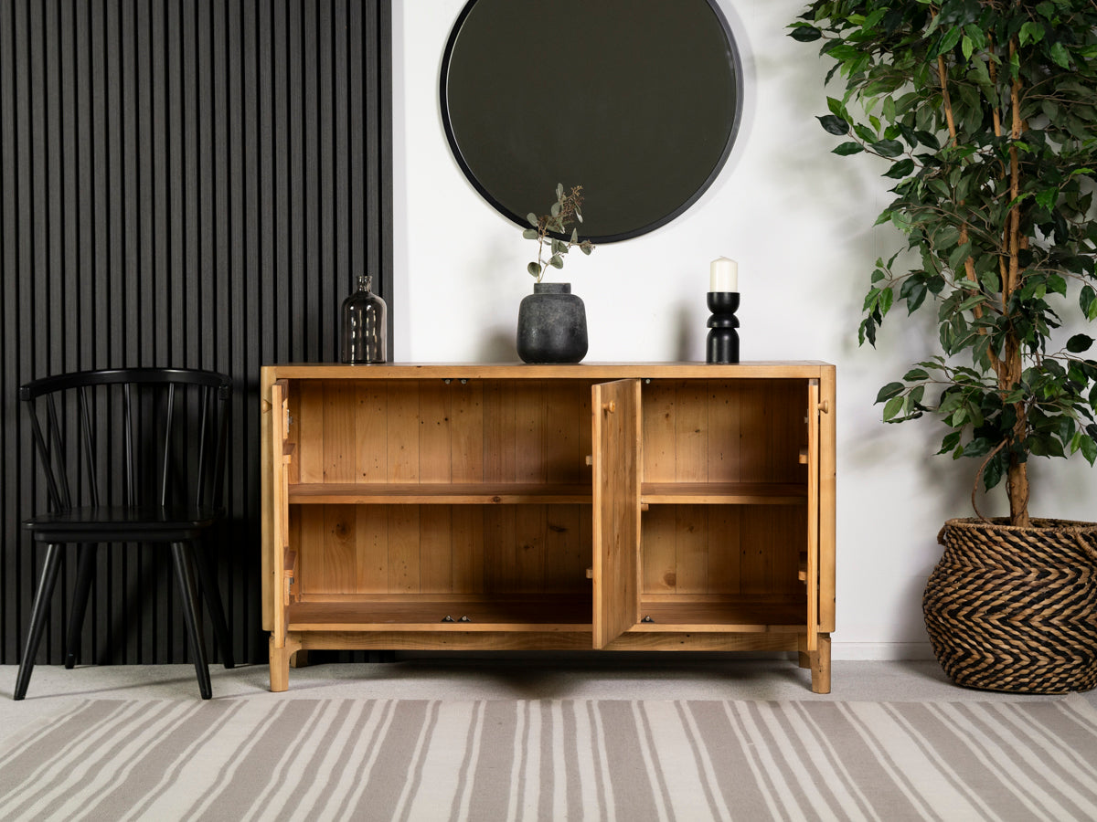 Scandi 3 Door Sideboard