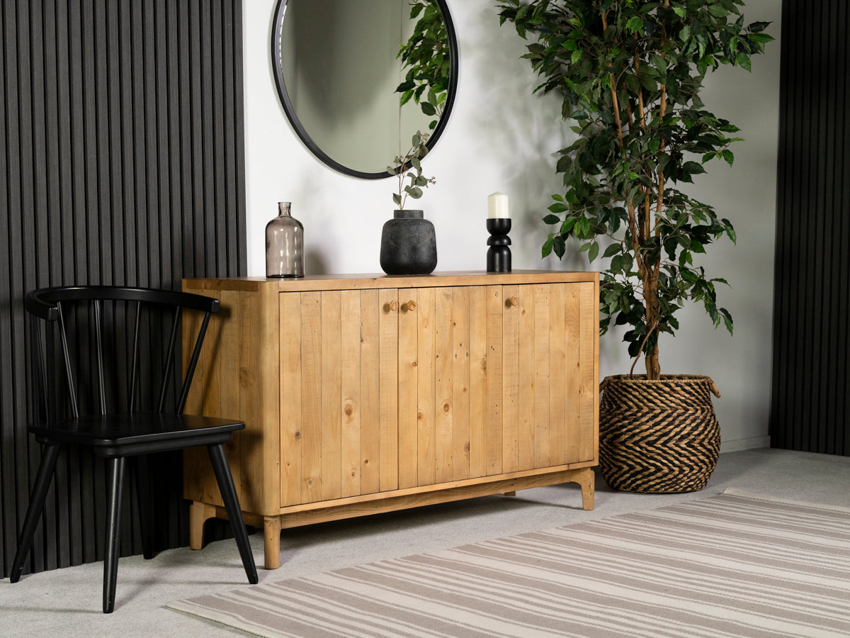 Scandi 3 Door Sideboard