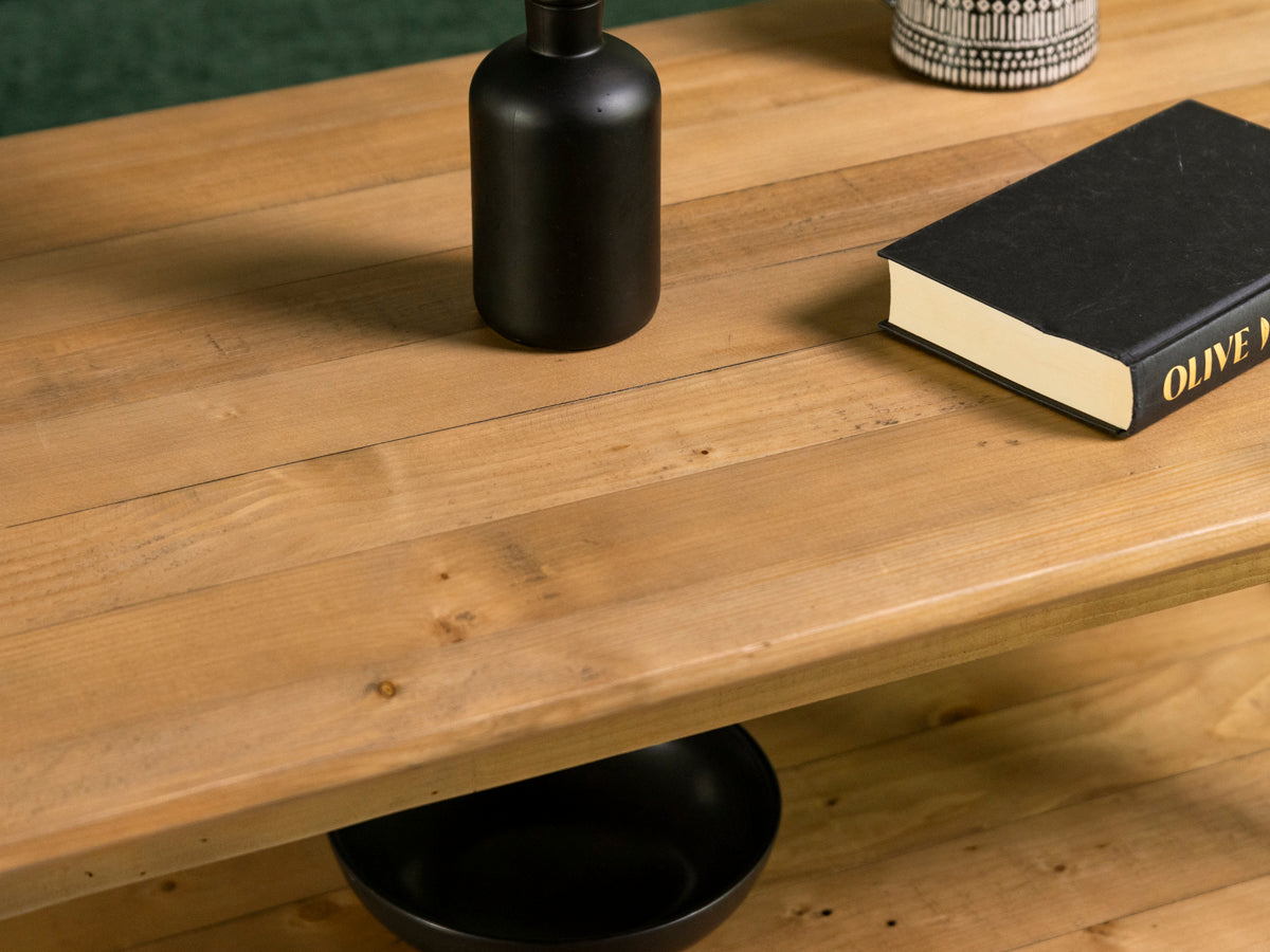 Scandi Coffee Table With Shelf