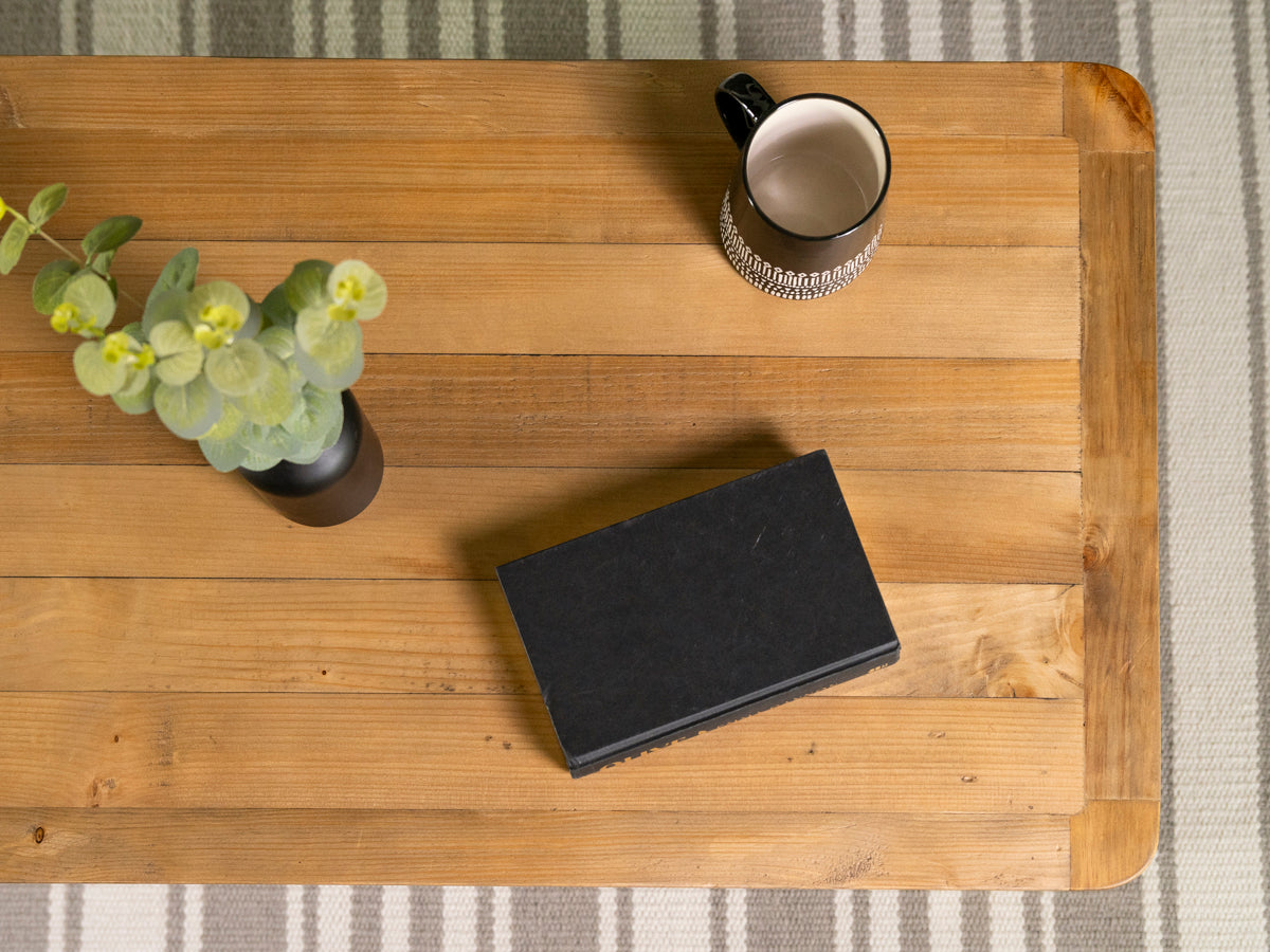Scandi Coffee Table With Shelf