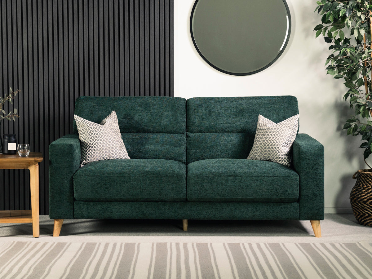 Olive 3 Seater Ratchet Headrest - Eco Sofa