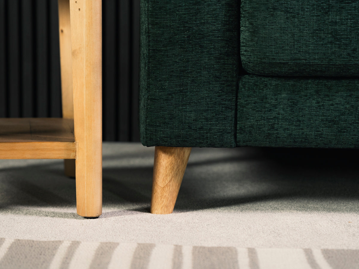 Olive 3 Seater Ratchet Headrest - Eco Sofa