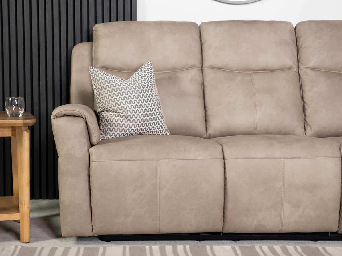 Charlie 3 Seater Power Recliner - Eco Sofa