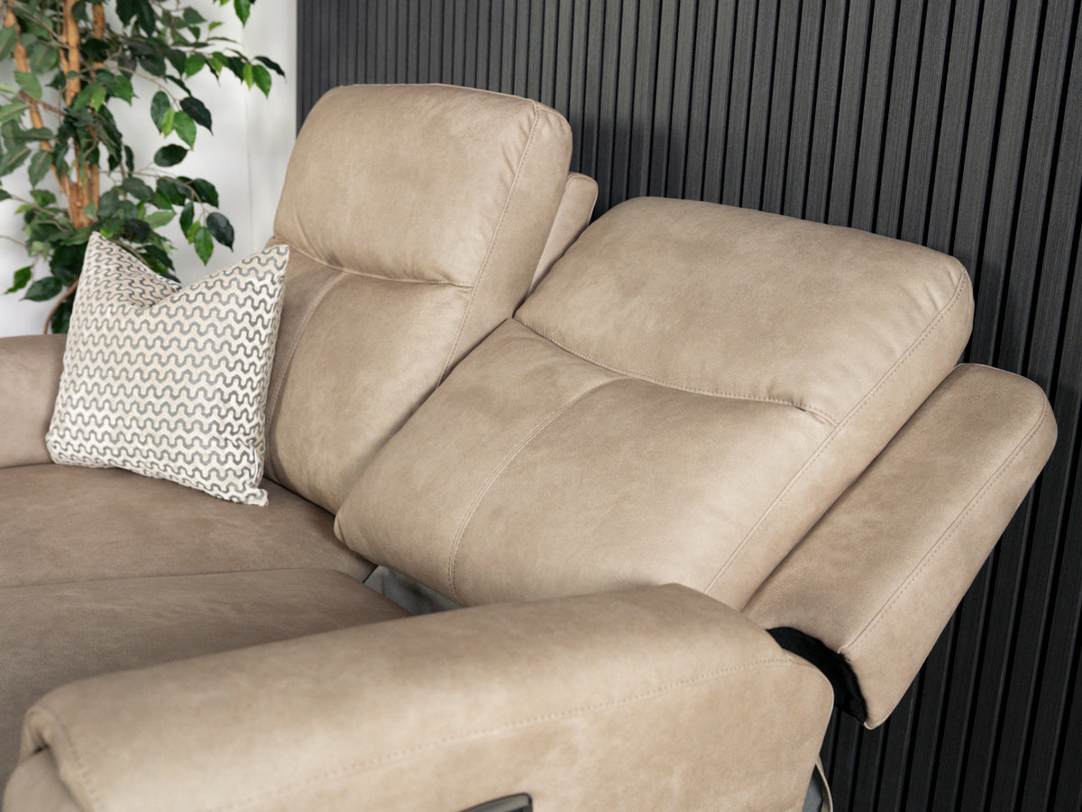 Charlie 2 Seater Power Recliner - Eco Sofa