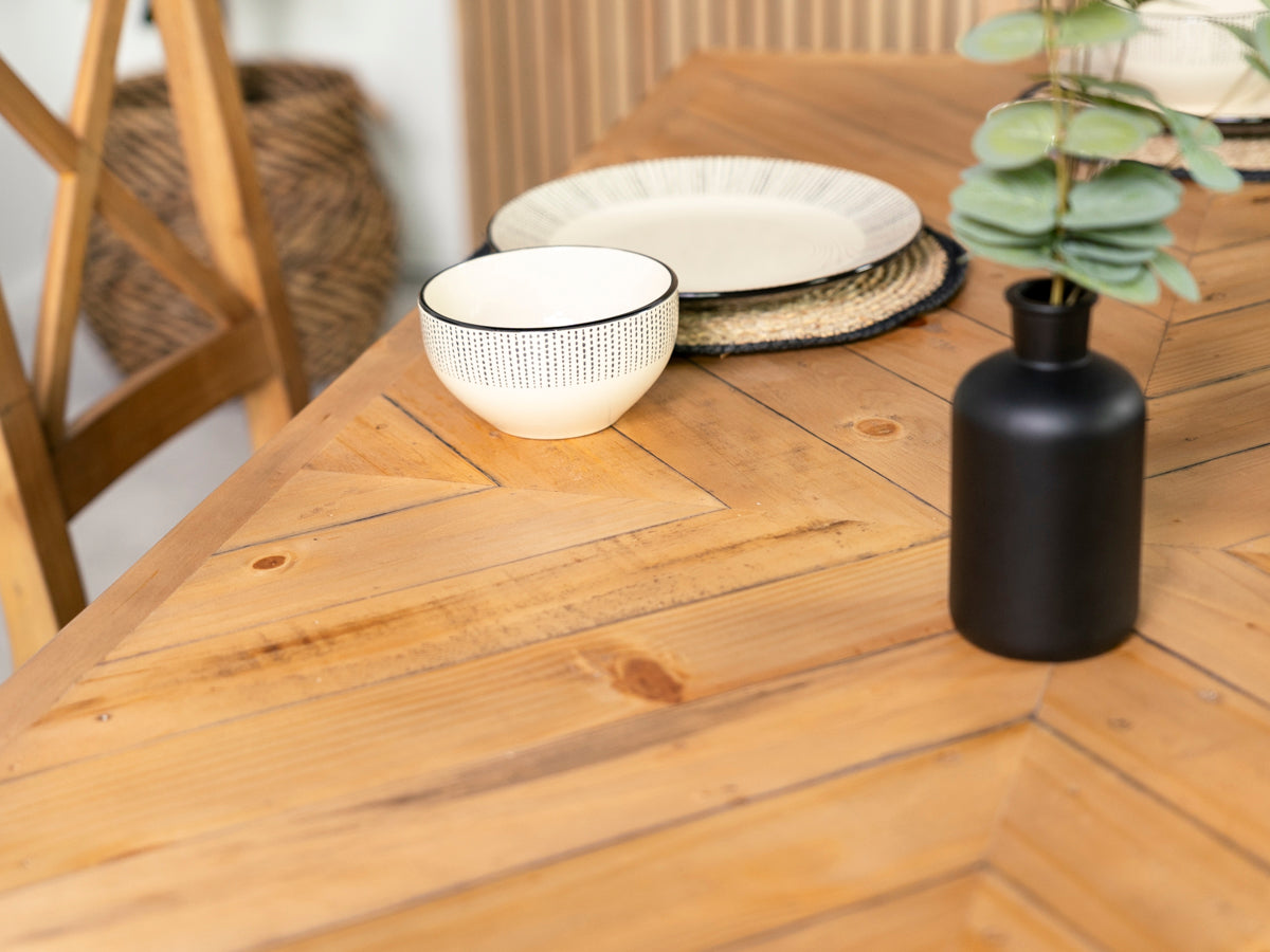 Baltimore Fixed Top Dining Table & Alston Dining Chair - variant