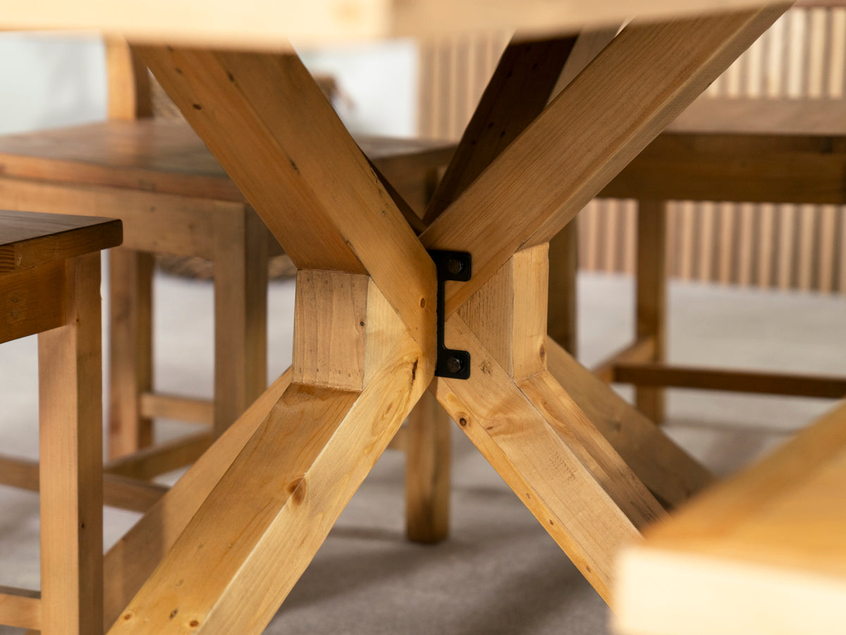 Baltimore Fixed Top Dining Table & Alston Dining Chair - variant