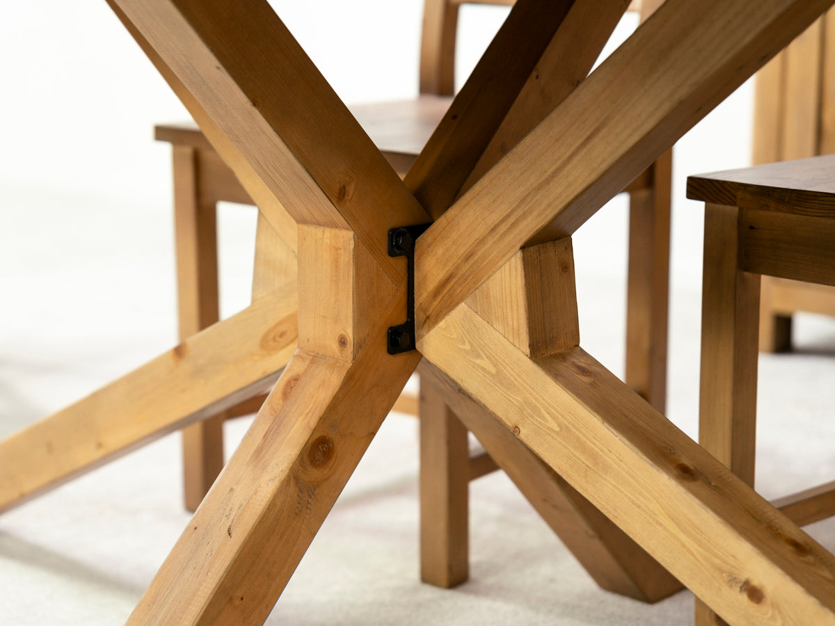 Baltimore Fixed Top Dining Table & Alston Dining Chair - variant