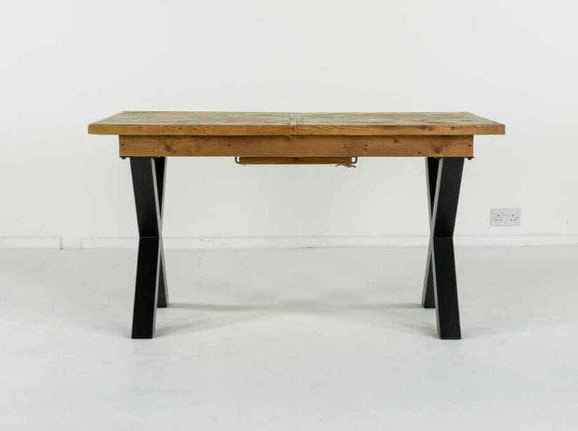Tulsa Cross Leg Extendable Dining Table (140cm - 180cm)