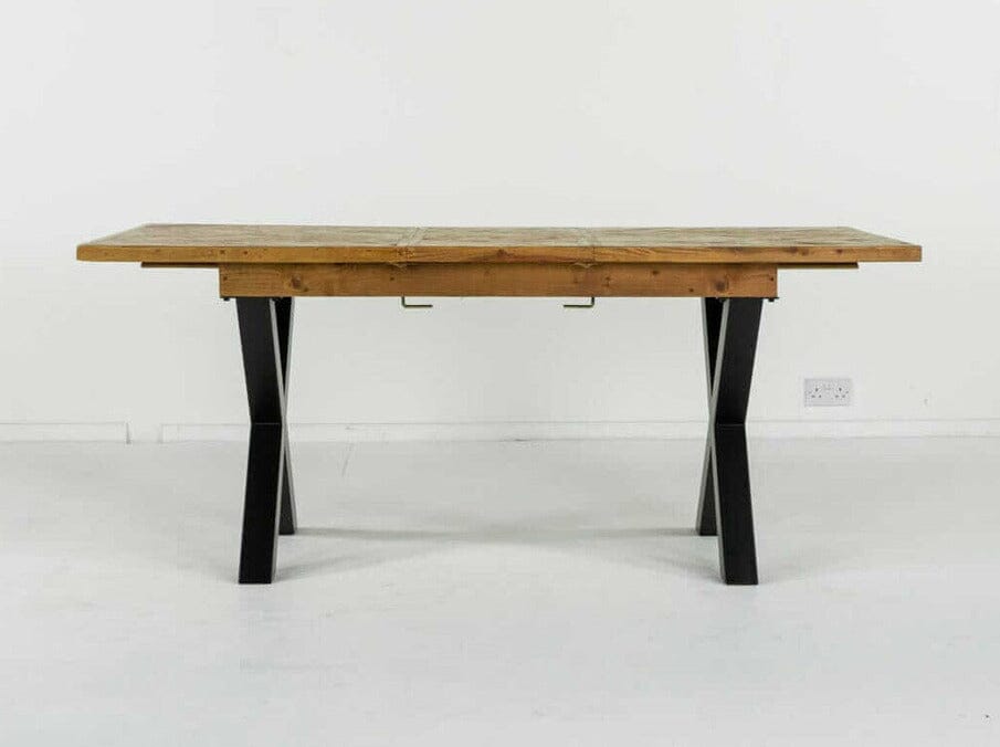Tulsa Cross Leg Extendable Dining Table (140cm - 180cm)