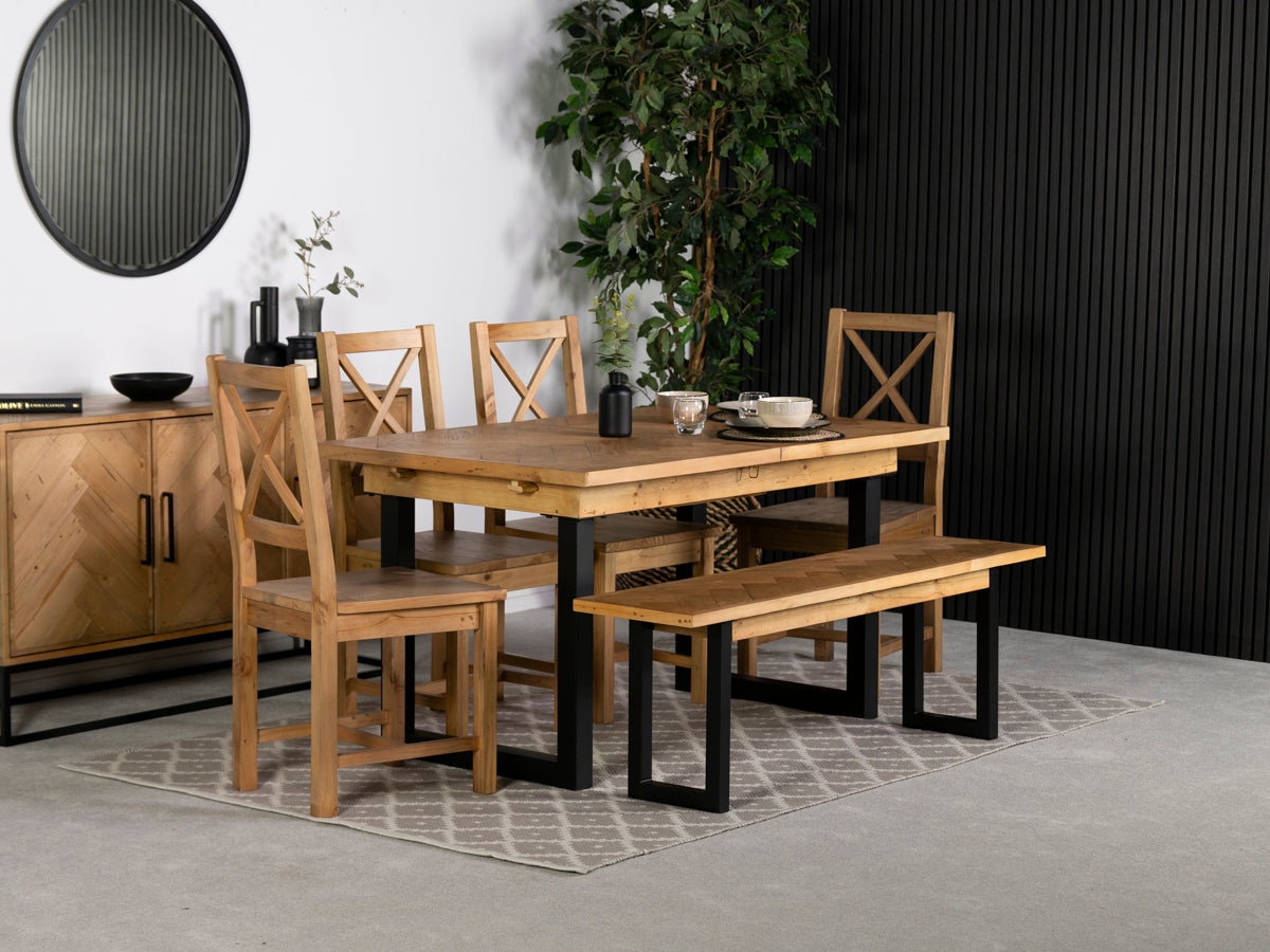 Tulsa Extendable Dining Table (140cm - 180cm)