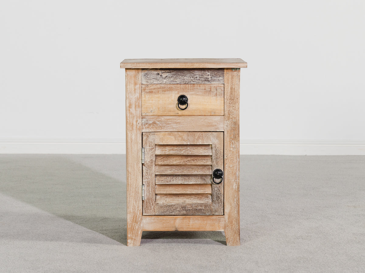 Mayflower Natural Bedside Table