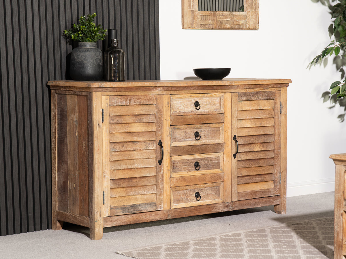 Mayflower Natural 3 Door Sideboard