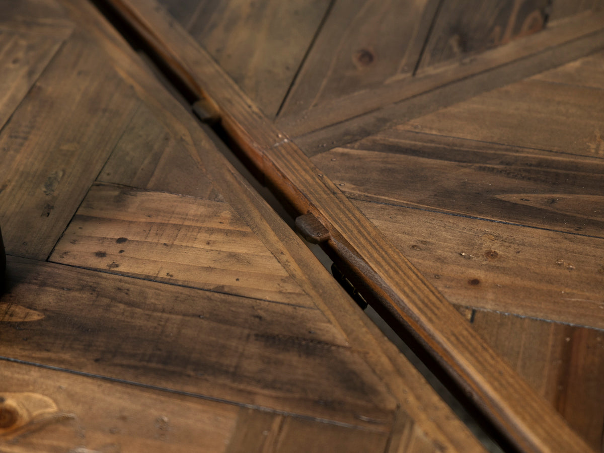 Tulsa Dark Extendable Dining Table (180cm - 240cm)