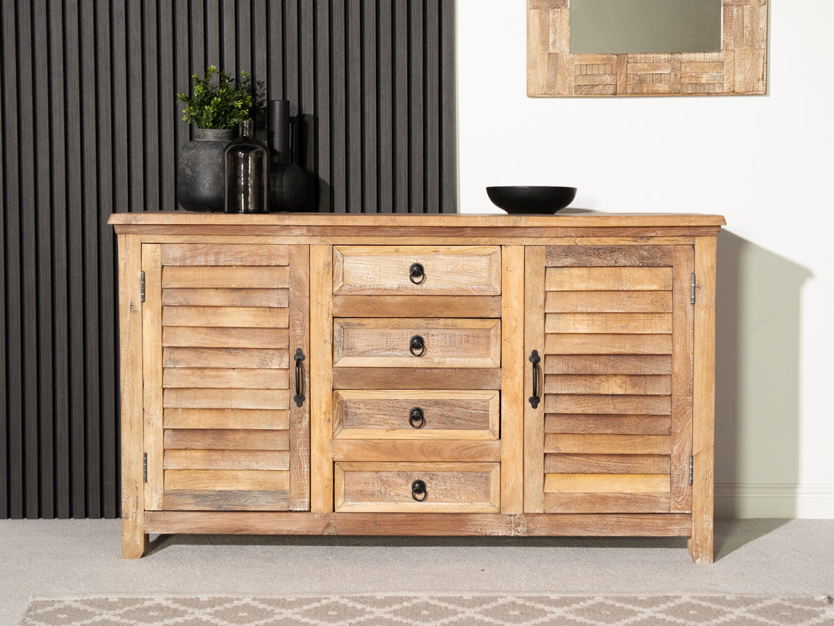 Mayflower Natural 3 Door Sideboard