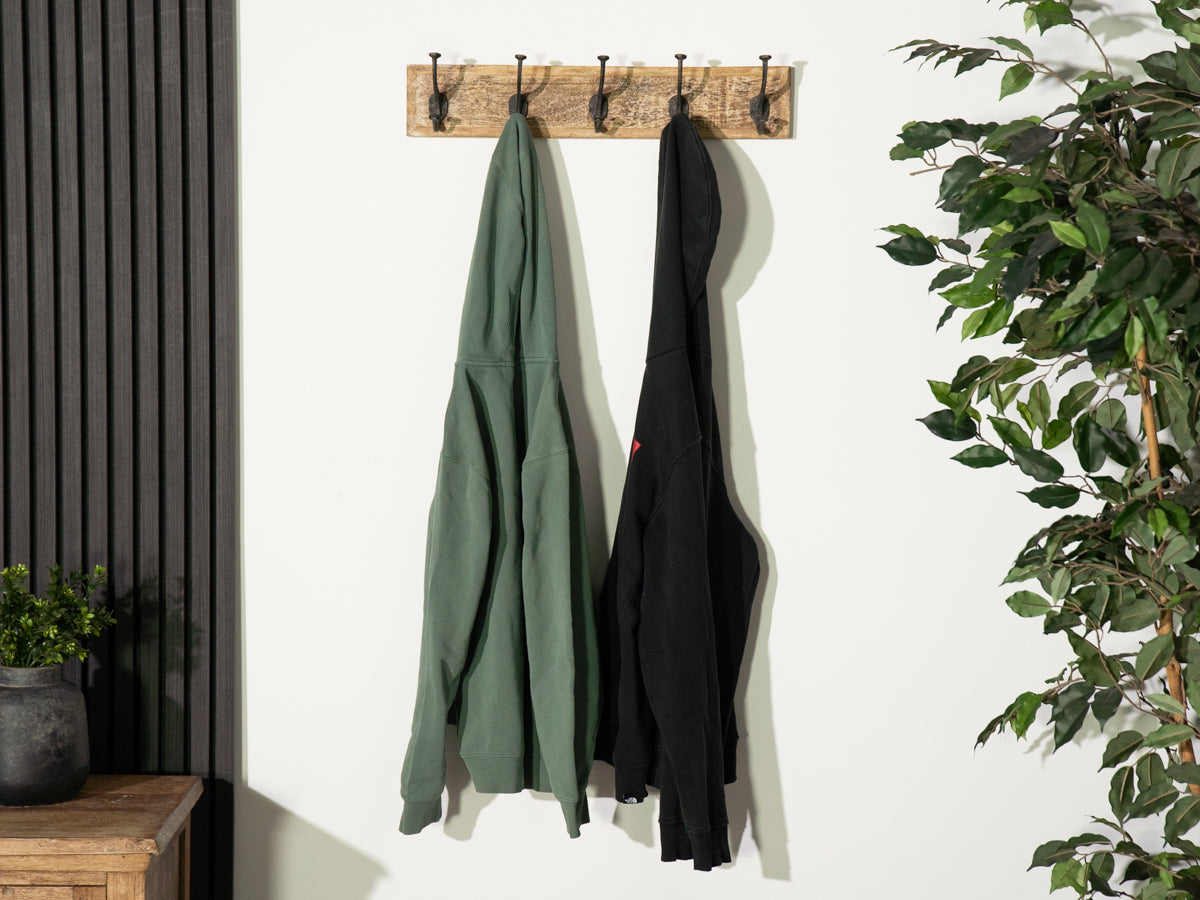 Mayflower Natural 5 Hook Hanger
