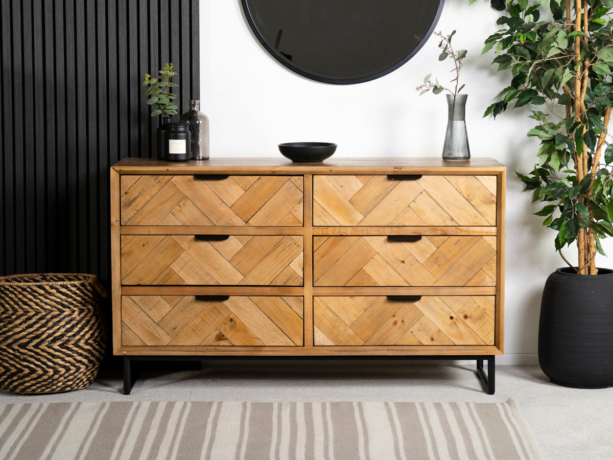 Sydney 6 Drawer Wide Chest