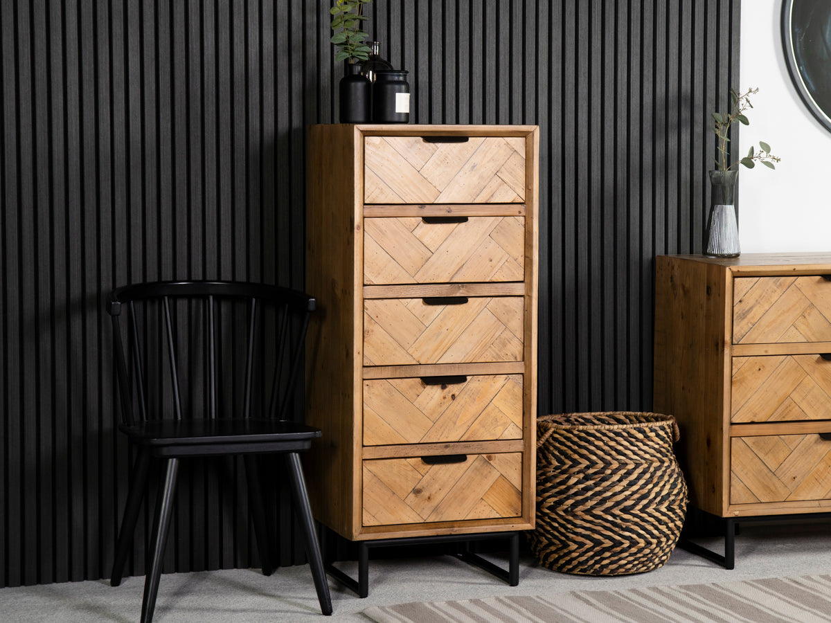 Sydney 5 Drawer Tall Chest