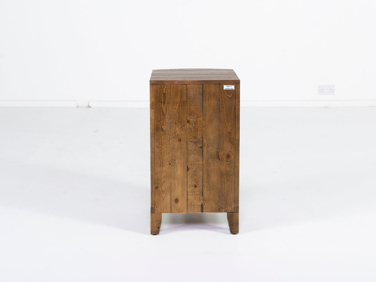 Hawaii 3 Drawer Bedside Table