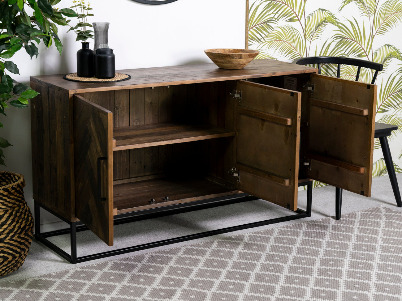 Tulsa Dark Sideboard