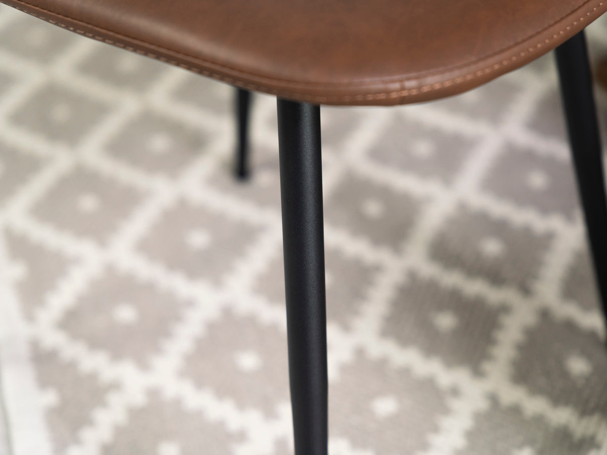 Brooklyn Light Extendable Dining Table (180cm - 240cm) & Dallas Brown Dining Chair