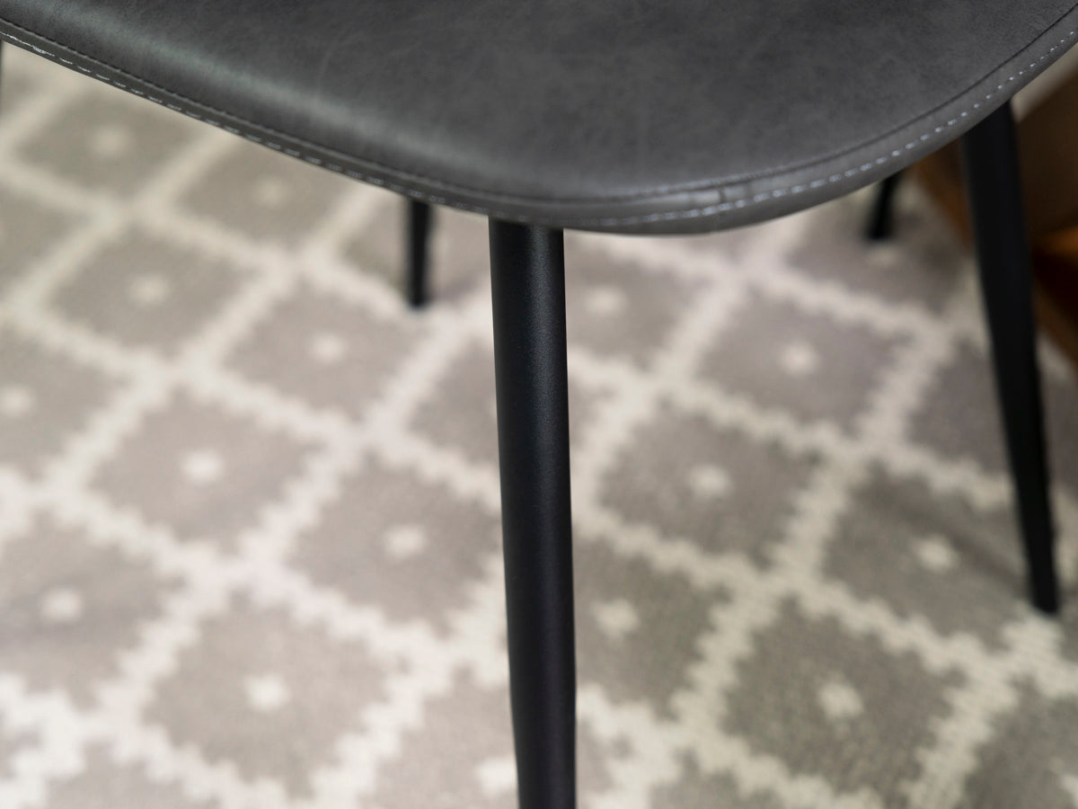 Dallas Grey Dining Chair Set Of 2