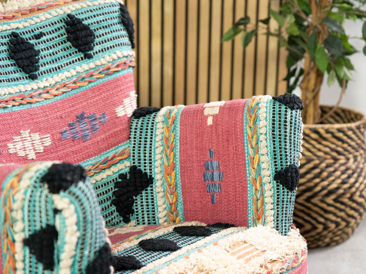 Jorhat Kantha Armchair