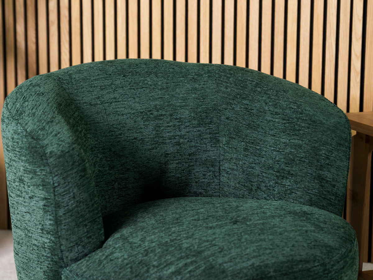 Adelaide Eco Olive Green Swivel Chair