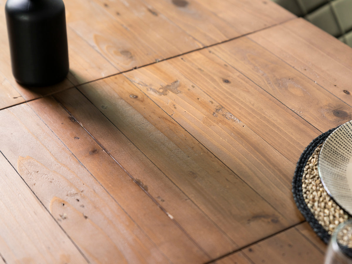 Brooklyn Extendable Dining Table (140cm - 180cm) & Dining Bench