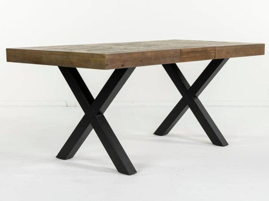 Brooklyn Extendable Cross Leg Dining Table (140cm - 180cm)