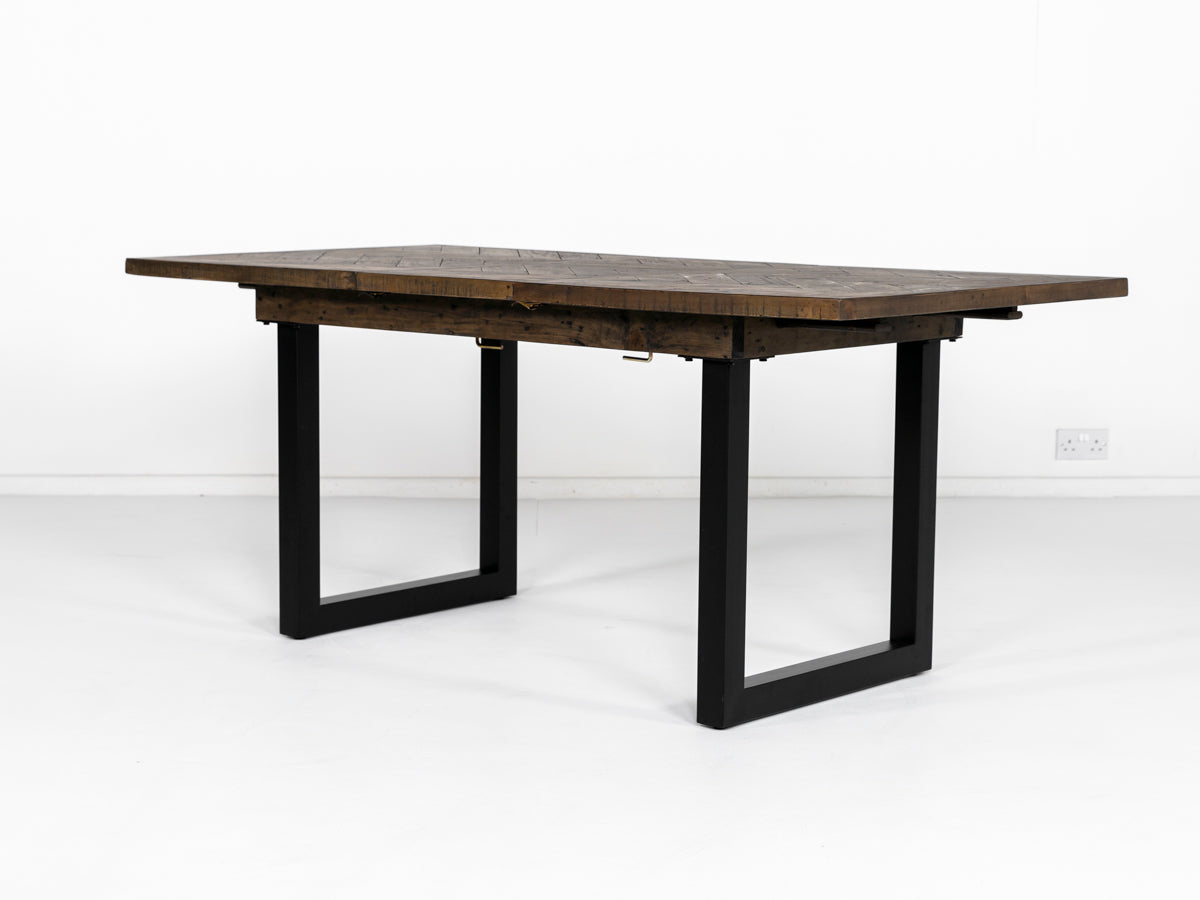 Tulsa Dark Extendable Dining Table (140cm - 180cm)