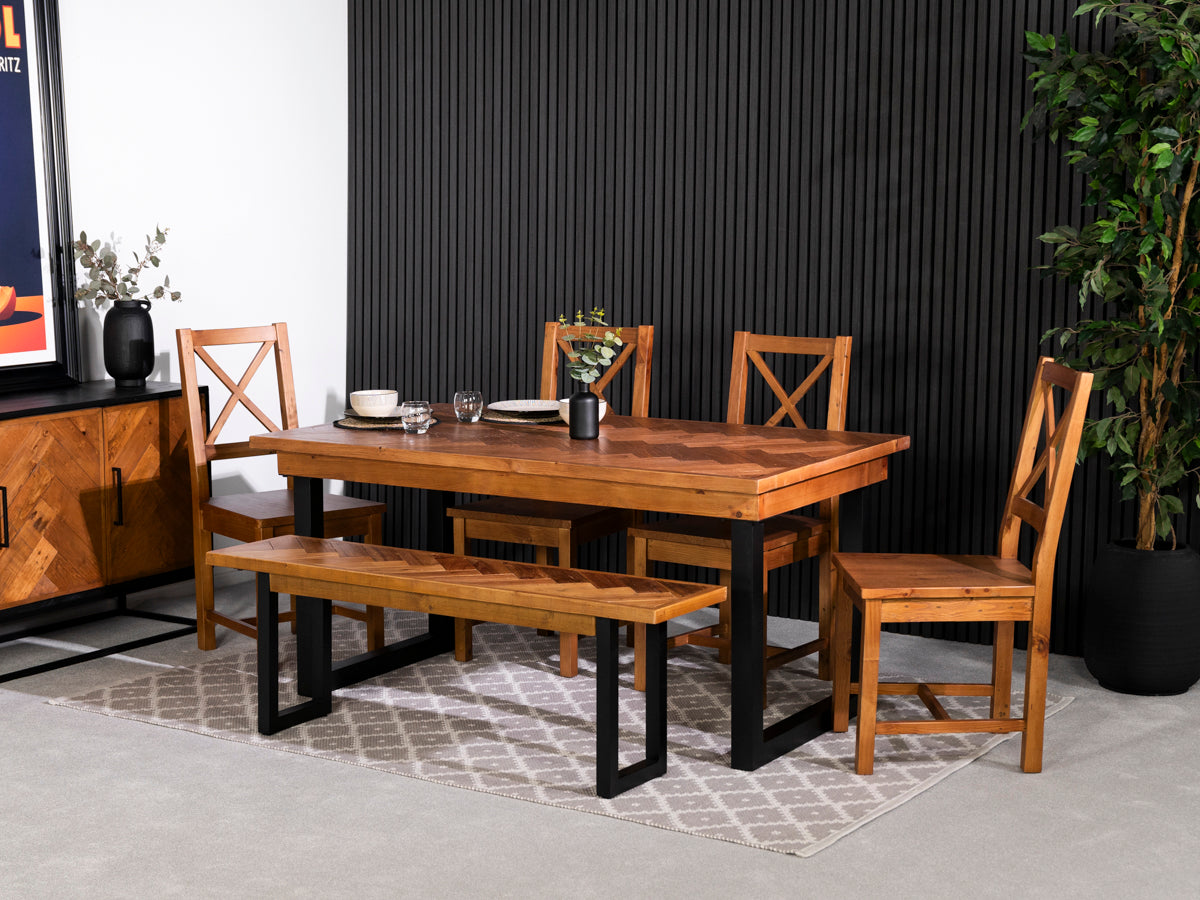 Tulsa Fixed Top Dining Table