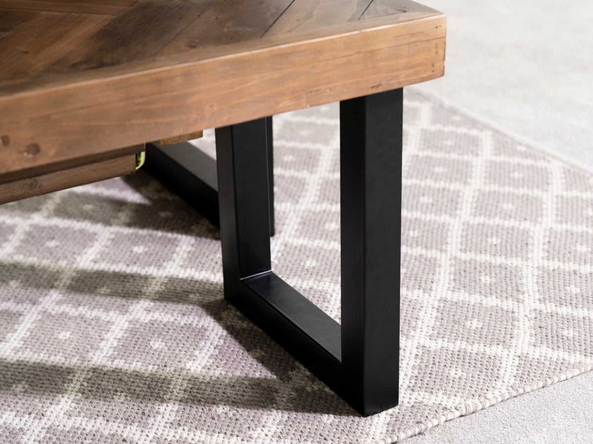 Tulsa Dark Extending Bench