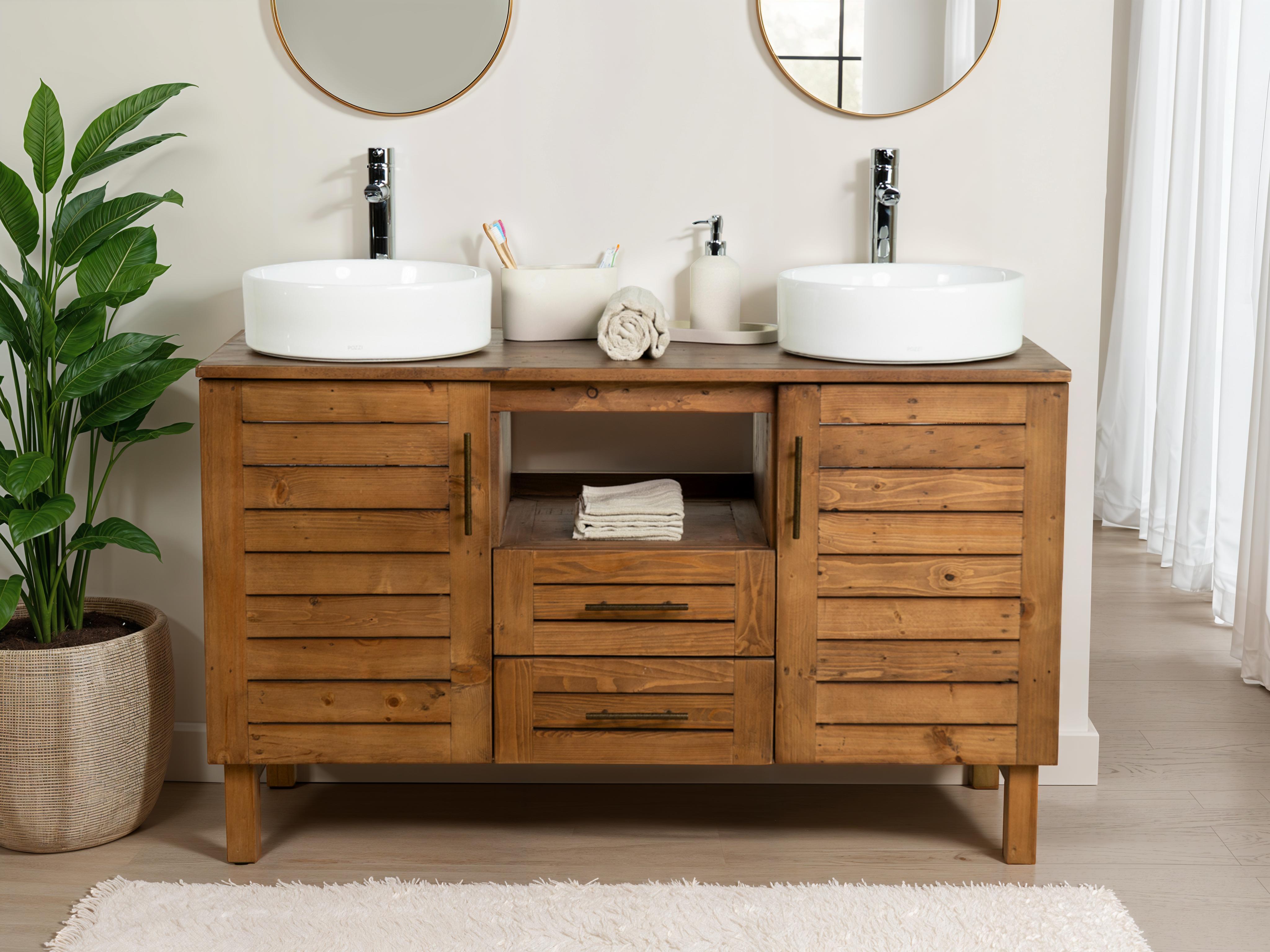 Bayou Double Vanity Unit