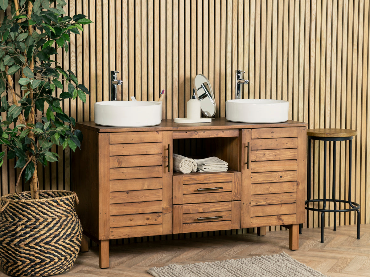 Bayou Double Vanity Unit