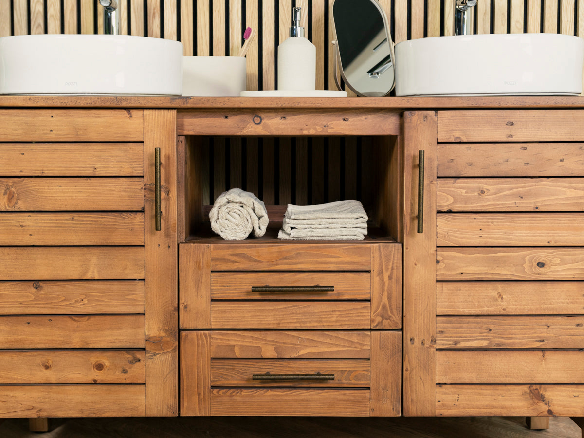 Bayou Double Vanity Unit