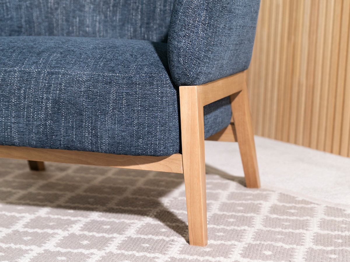 Palm Eco Blue Armchair