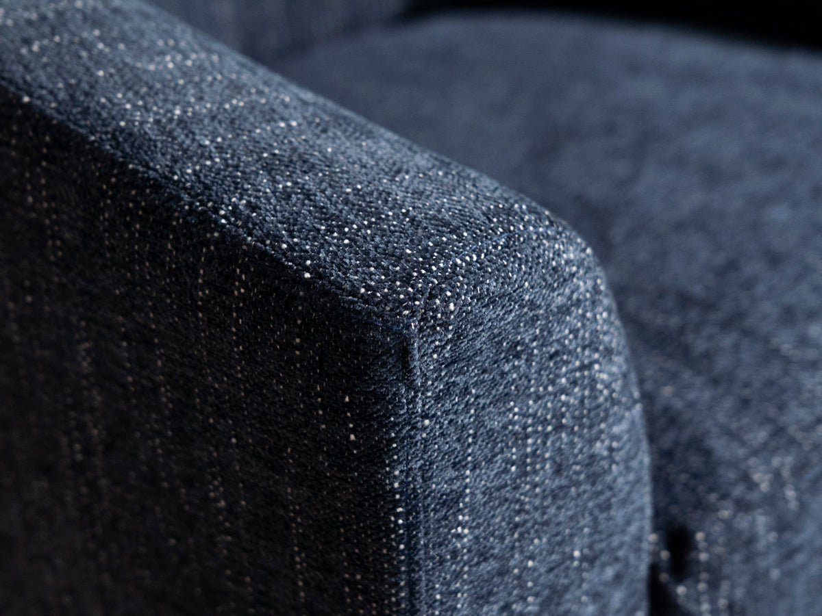 Dahlia Eco Blue Swivel Chair