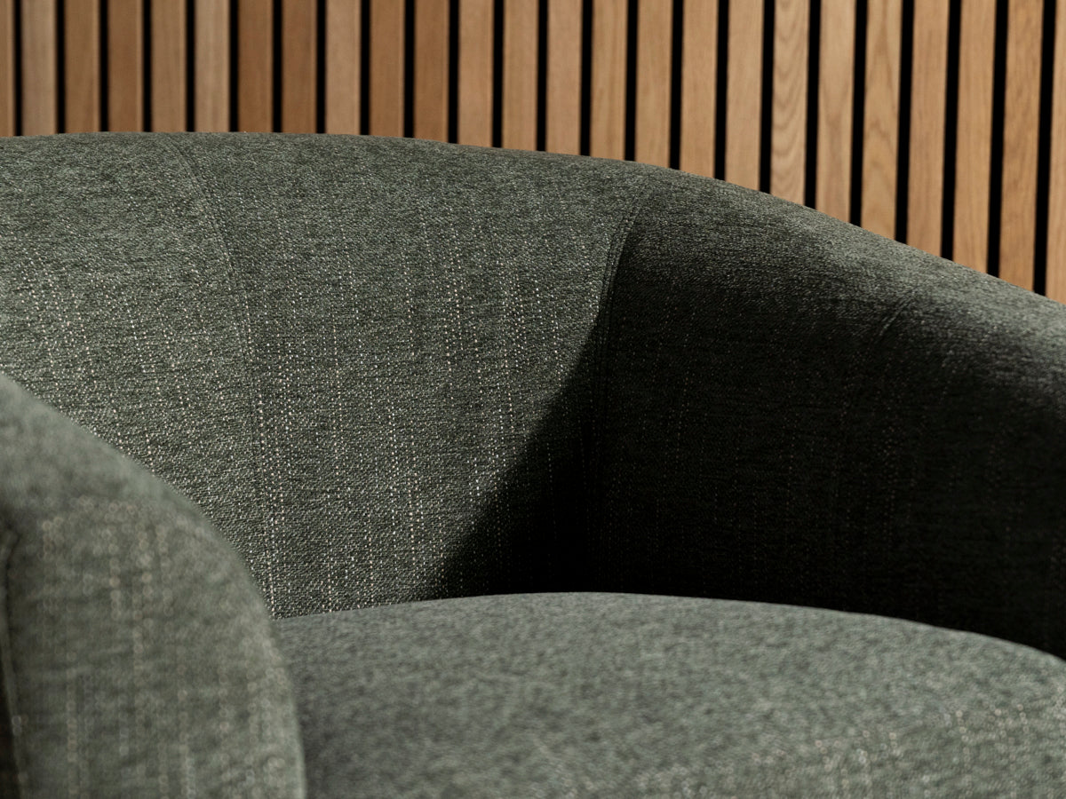 Dahlia Eco Green Swivel Chair